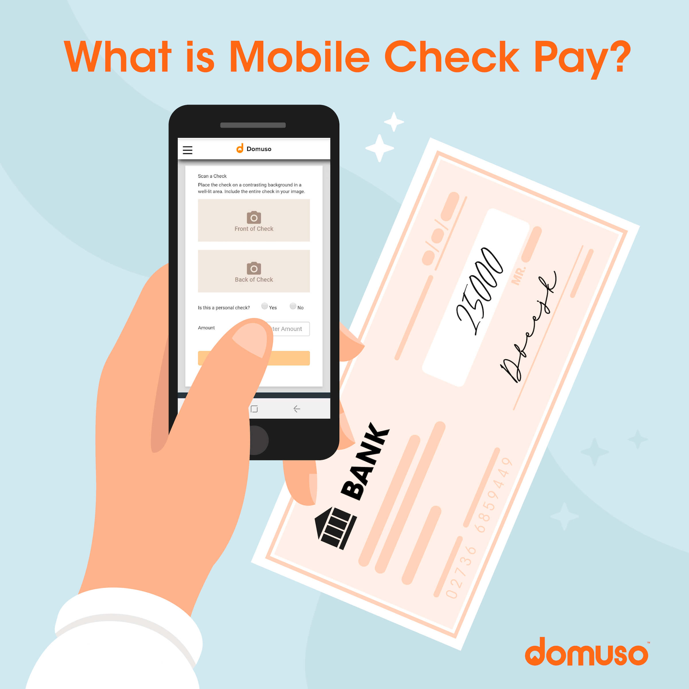 Mobile Check Pay.